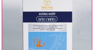 Một số thông tin về xương Khớp Bảo nhân Đông Trùng Hạ Thảo Thiên Phúc Việt Nam