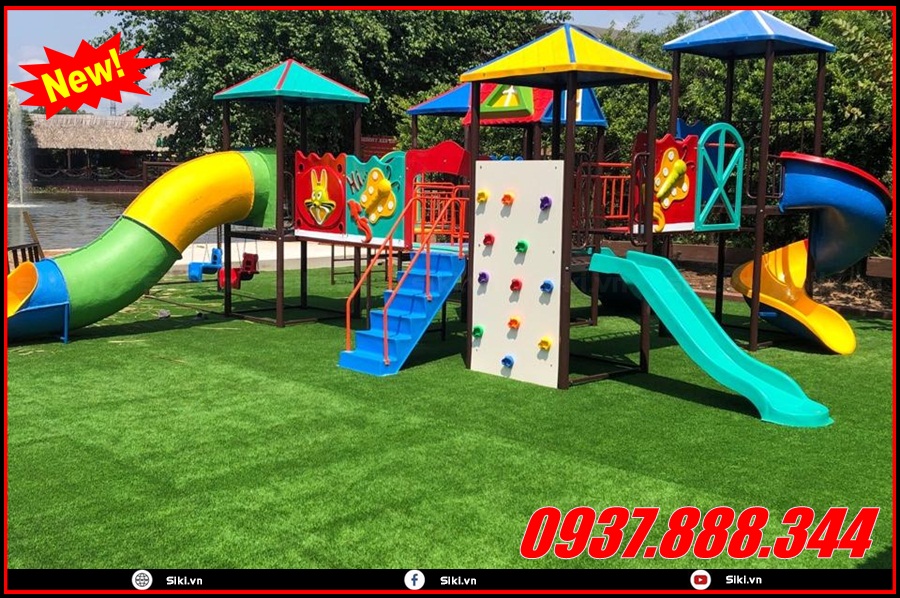 Sơ nét các mẫu sản phẩm cầu trượt liên hoàn 2019 2020 được dùng nhiều nhất