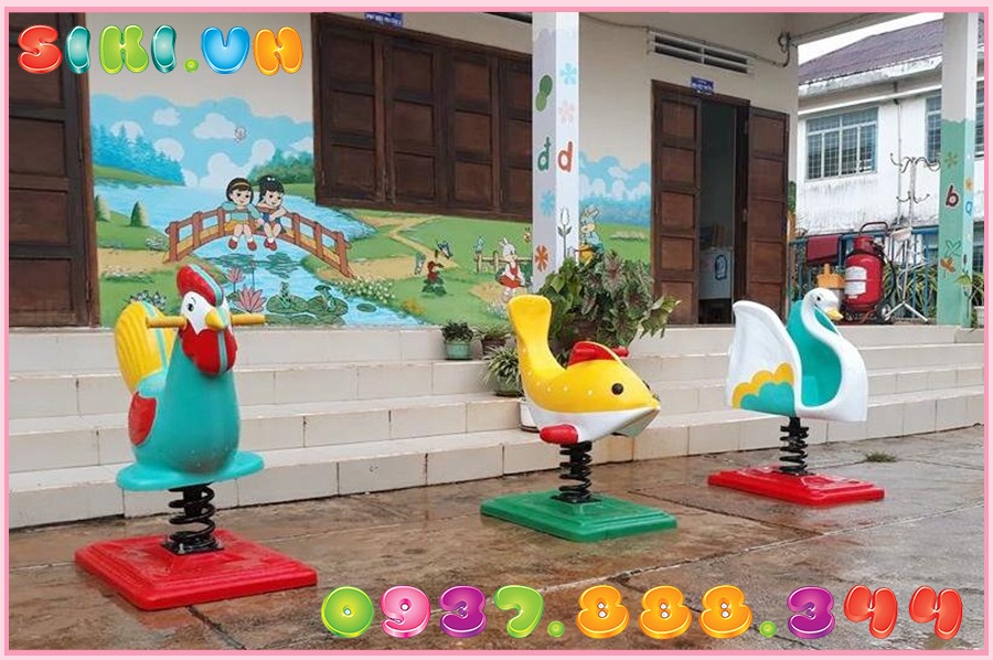 Sử dụng thú nhún lò xo có an toàn cho trẻ không?